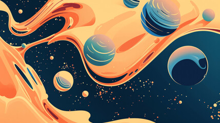 Infinity series space illustrations for 