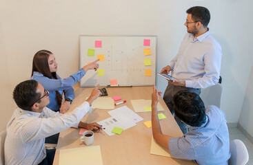 A group of people around a table