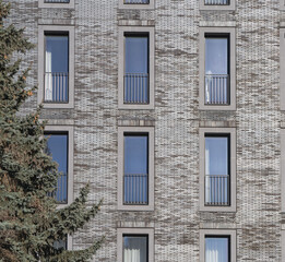 facade of an old building