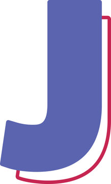 recommend clip art: partriotic usa alphabet j outline