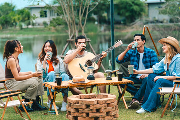 Happy technician group enjoying their successful job, Professional warehouse worker team celebrating success in storage warehouse factory, Cheerful officer having fun at work, Logistic business work