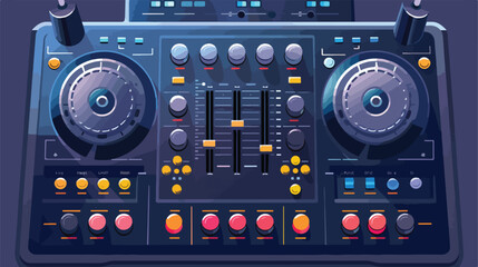 Vector illustration of mixer icon