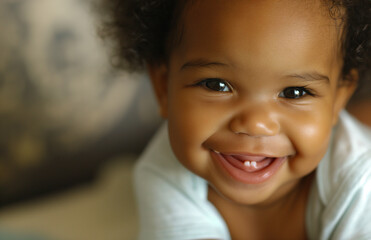 portrait of a smiling child