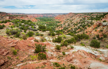 Palo Duro Canyon State Park, located in the Texas Panhandle