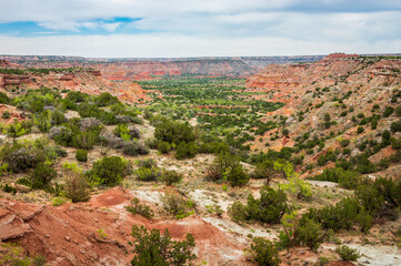Palo Duro Canyon State Park, located in the Texas Panhandle
