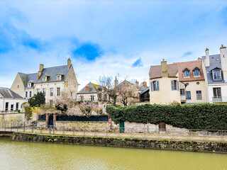 Street view of Montargis in France - 750438893