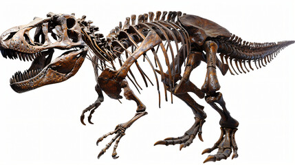 Dinosaur fossillustration