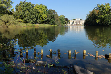 The Palace on the Isle (or Baths Palace) in Warsaw's Royal Baths Park