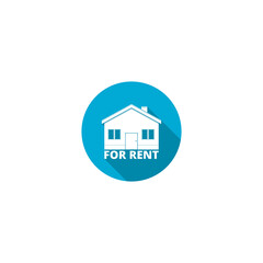 House for rent icon isolated on transparent background