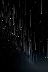 abstract background with lines and particles. Vector illustration for your design