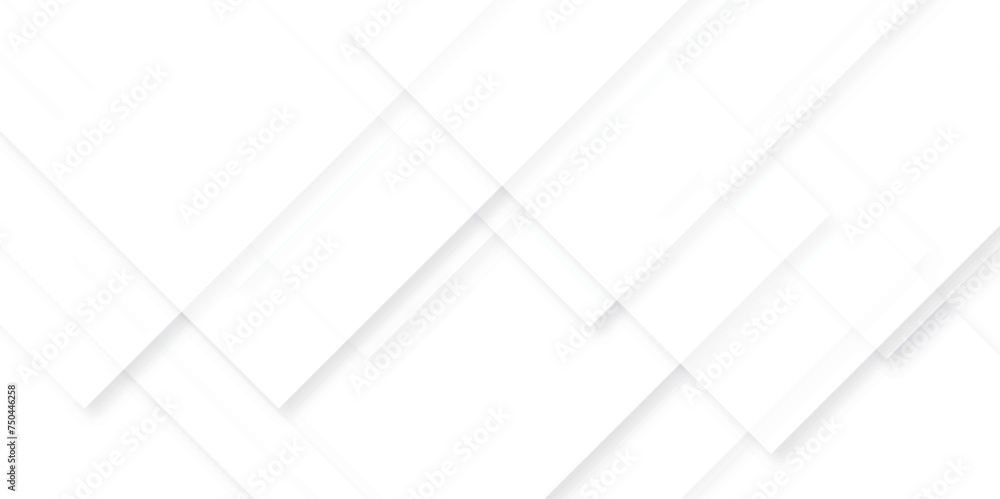 Poster abstract background with lines, white color technology concept geometric line vector background. mod