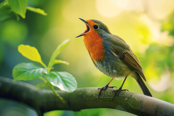 Happy Bird Singing, World Wildlife Day