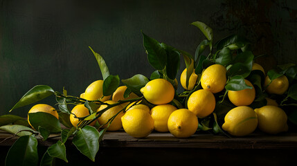 three lemons with white background,Ripe yellow lemon isolated on white background,Group of five...