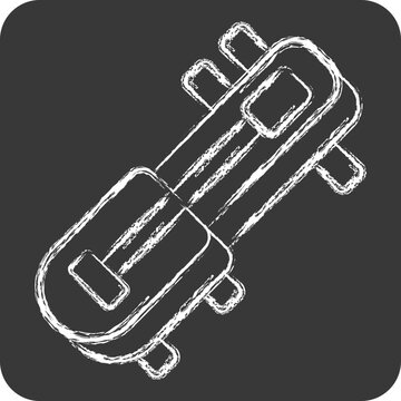 Icon Krapeu. related to Cambodia symbol. chalk Style. simple design editable. simple illustration