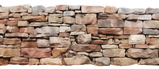 Obraz premium Majestic Rocky Formation Standing Tall Against Dramatic Sky in a Serene Landscape