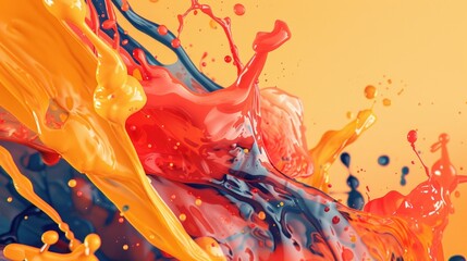 Close up of vibrant liquid substance, perfect for scientific or artistic projects