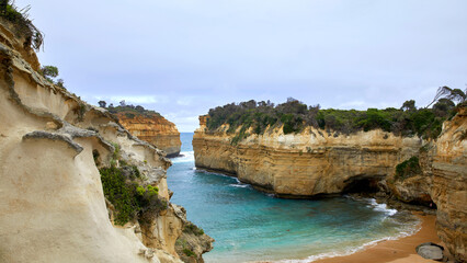 Australia's Great Ocean Road, with its oceans, cliffs
and amazing scenery.