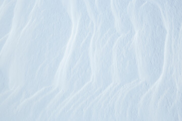 texture of cold winter snow