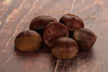 Tasty delicous brown natural Chestnut