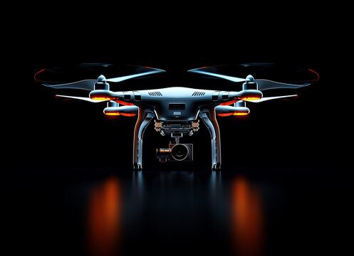 Air Drone with action camera with remote control
