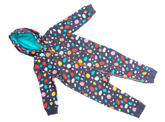 Colorful onesie for a boy or a girl, isolated