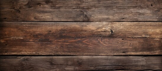 Rustic Wooden Wall Showcasing Beautiful Brown Wood Texture Background