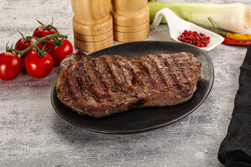 Rib eye steak grilled beef