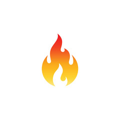 fire logo design with modern colorful