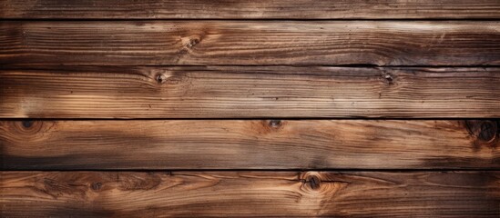 Fototapeta na wymiar Rustic Charm: Detailed Wooden Wall Background with Brown Wood Texture