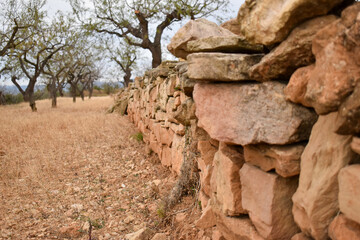 Muros de piedra seca