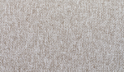 Grey canvas texture. Textile material background. Gray fiber pattern. Checkered textile texture.
