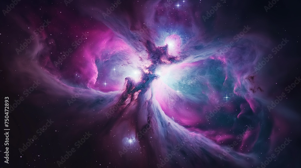 Canvas Prints galaxies in space. cosmos background