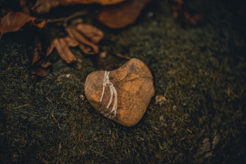 heart shaped stones 