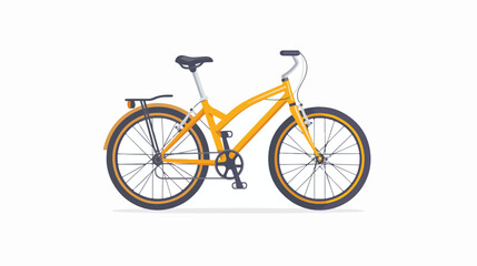 Fototapeta na wymiar Bicycle icon on white background. Vector illustration.