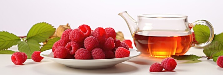 Fresh berry drink with blueberries, blackberries and raspberries, selective focus
