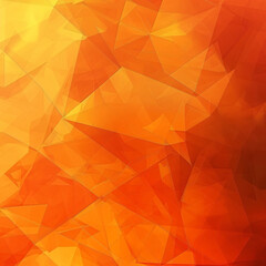 Abstract geometric orange color background