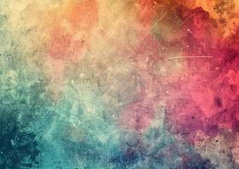 Obraz na płótnie Canvas Grunge Background Texture Abstract Colorful
