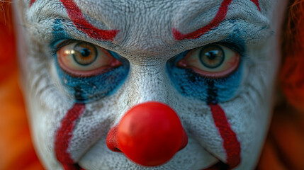 portrait of clown 