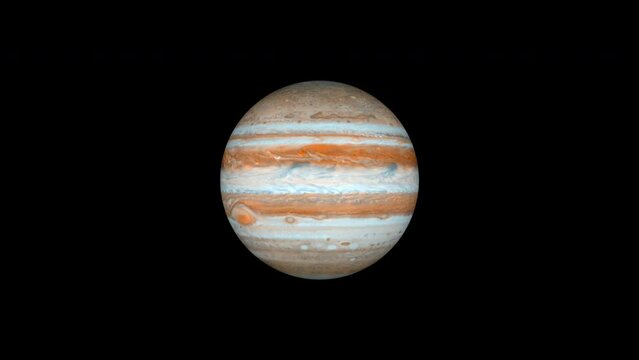 Jupiter Planet Loop On Alpha