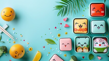 Greeting Card and Banner Design for Social Media and Educational Purposes of National Pack Your Lunch Day Background