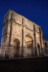 Arch of Constantine at Night in Rome, Italy - 750498642
