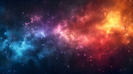 A celestialthemed background with colorful galaxy starry sky and astrological elements. Concept Celestial Starry Sky, Galaxy Background, Astrological Elements, Colorful Space Theme
