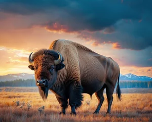Outdoor kussens American Bison © ccitypictures