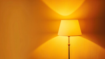 Light Yellow Background lamp bright - obrazy, fototapety, plakaty