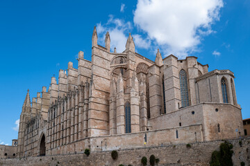 The cathedral in Palma de Mallorca - 750511086