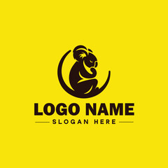 koala logo icon koala animal modern minimalist business logo editable vector