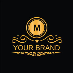 Abstract logo design background template