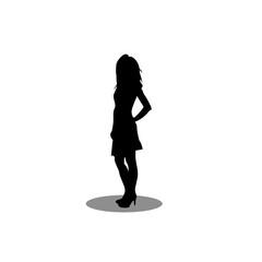 Women silhouette illustration