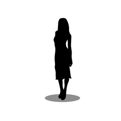 Women silhouette illustration