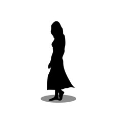 Women silhouette illustration